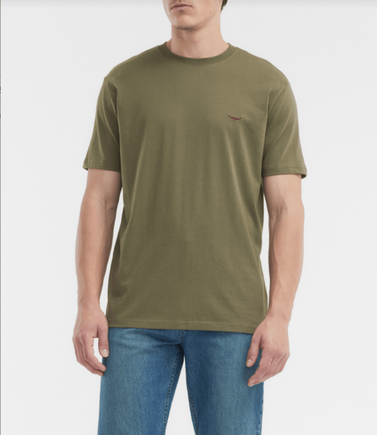 RM Williams Mens Shirts S / Fatigue RM Williams Tee Mens Parson