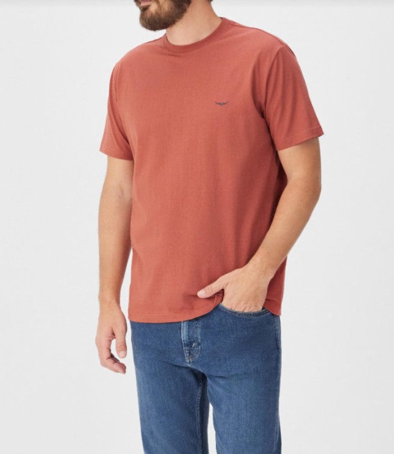 RM Williams Mens Shirts S / Red RM Williams Tee Mens Parson