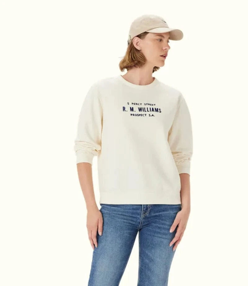 RM Williams Womens Jumpers, Jackets & Vests RM Williams Sweatshirt Womens Heritage Brushed