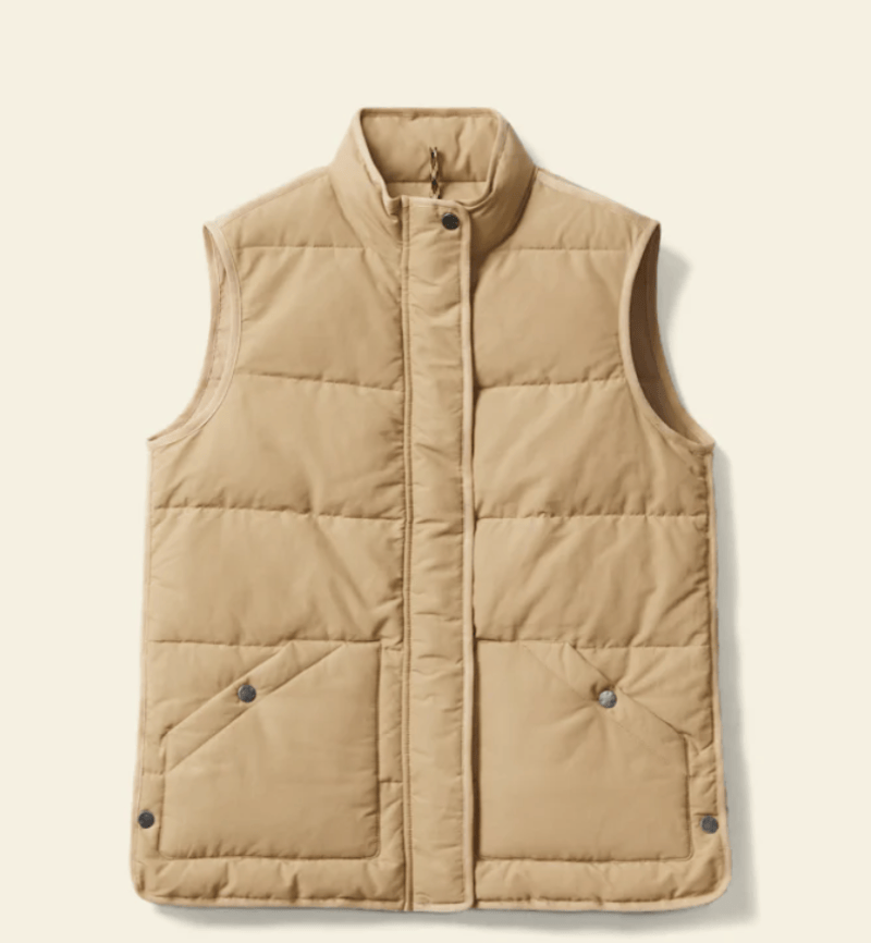 RM Williams Womens Jumpers- Jackets - Vests XS / Straw RM Williams Vest Womens Beechwood