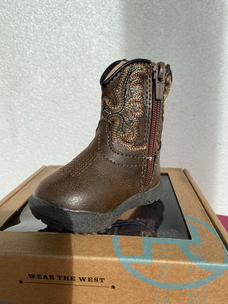 Roper Baby Cowkids INF 1 / Brown Roper Boots Cowbaby Patrick
