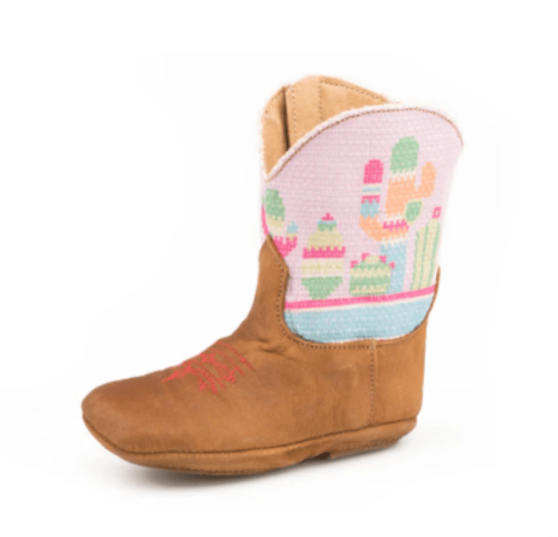 Roper Baby Cowkids INF 1 Roper Boots Cowbabies Colourful Cactus