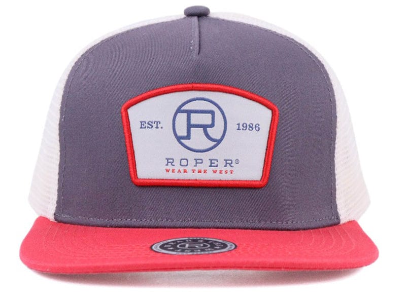 Roper Caps Black Roper Cap Trucker