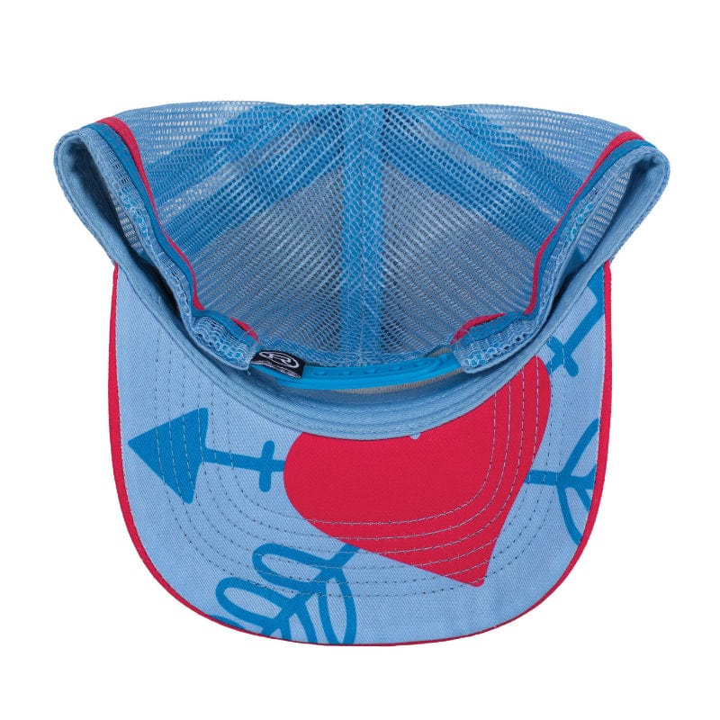 Roper Caps Blue Jewel Roper Cap Trucker Cactus Print