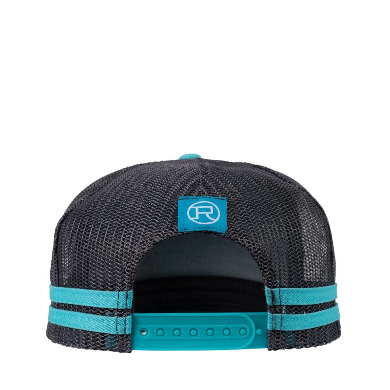 Roper Caps Teal Roper Cap Trucker Cattle Tag