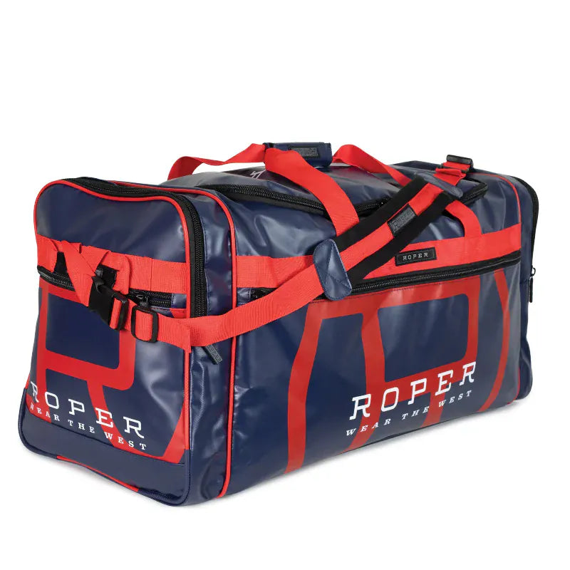 Roper Gear Bags - Luggage Navy/Red Roper Duffle Bag PVC