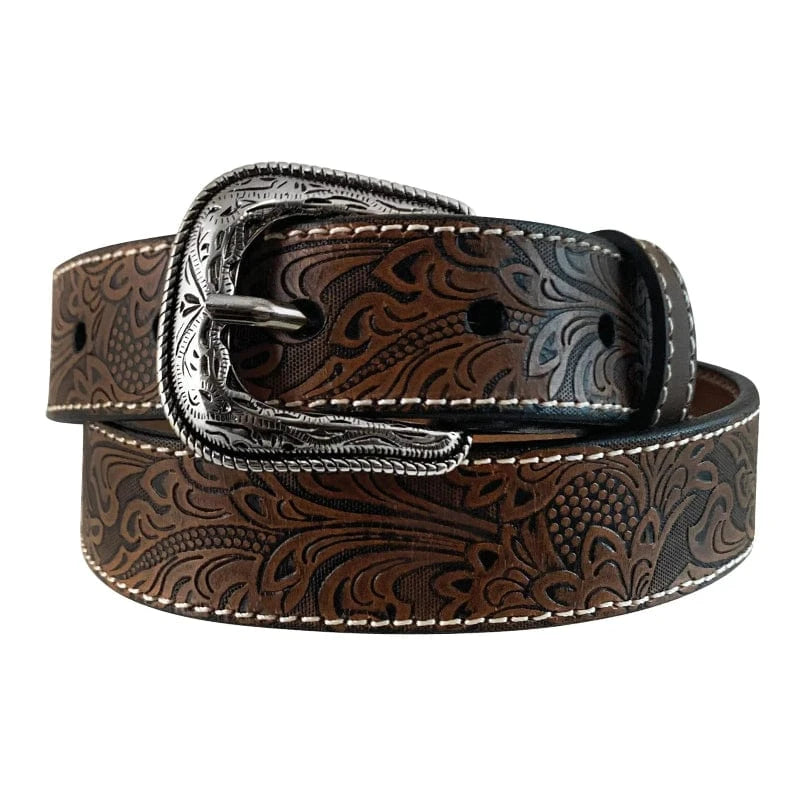Roper Kids Belts 18in / Natural Roper Belt Boys Natural Leather