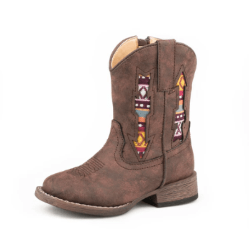 Roper Kids Boots & Shoes Brown / TOD 5 Roper Boots Toddler Double Arrows