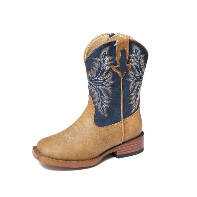 Roper Kids Boots - Shoes TOD 5 Roper Toddler Billie Brown Boots