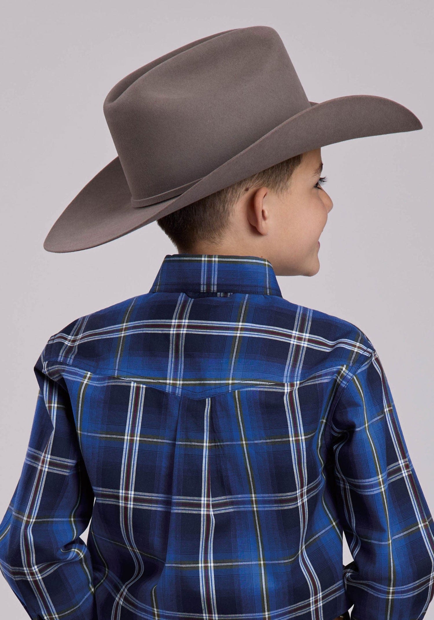 Roper Kids Shirts Roper Shirt Boys Amarillo Collection Plaid