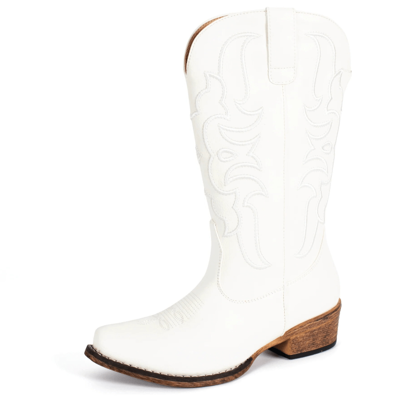 Roper Womens Boots & Shoes WMN 8 / White Roper Boots Womens Riley Cord
