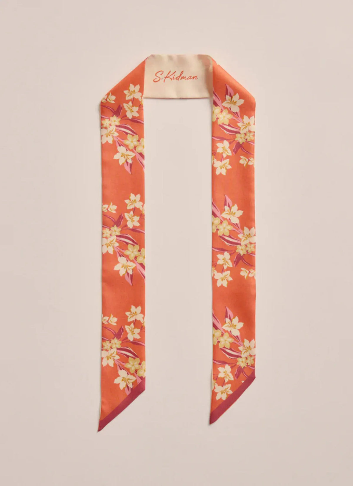 S Kidman Bandanas - Scarves Dusky Rose S Kidman Scarf Pinnaroo Silk Twilly