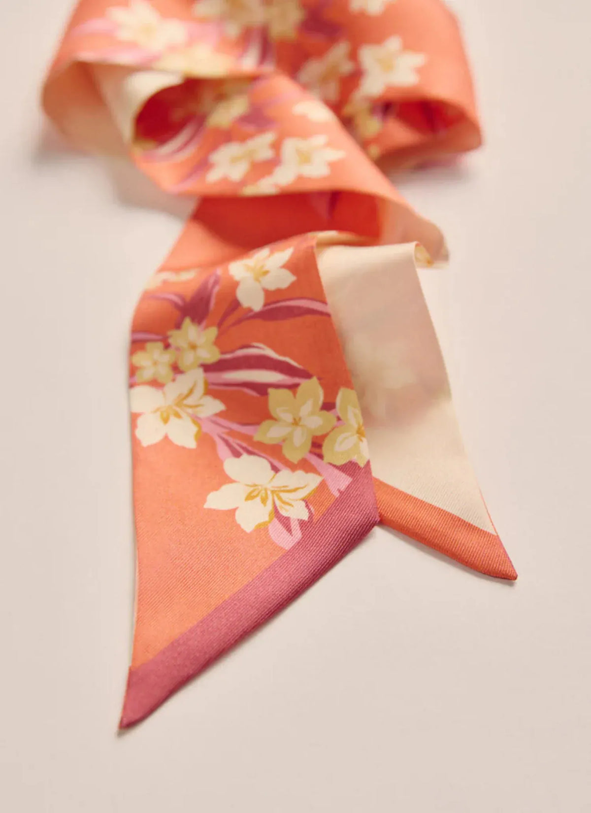 S Kidman Bandanas - Scarves Dusky Rose S Kidman Scarf Pinnaroo Silk Twilly