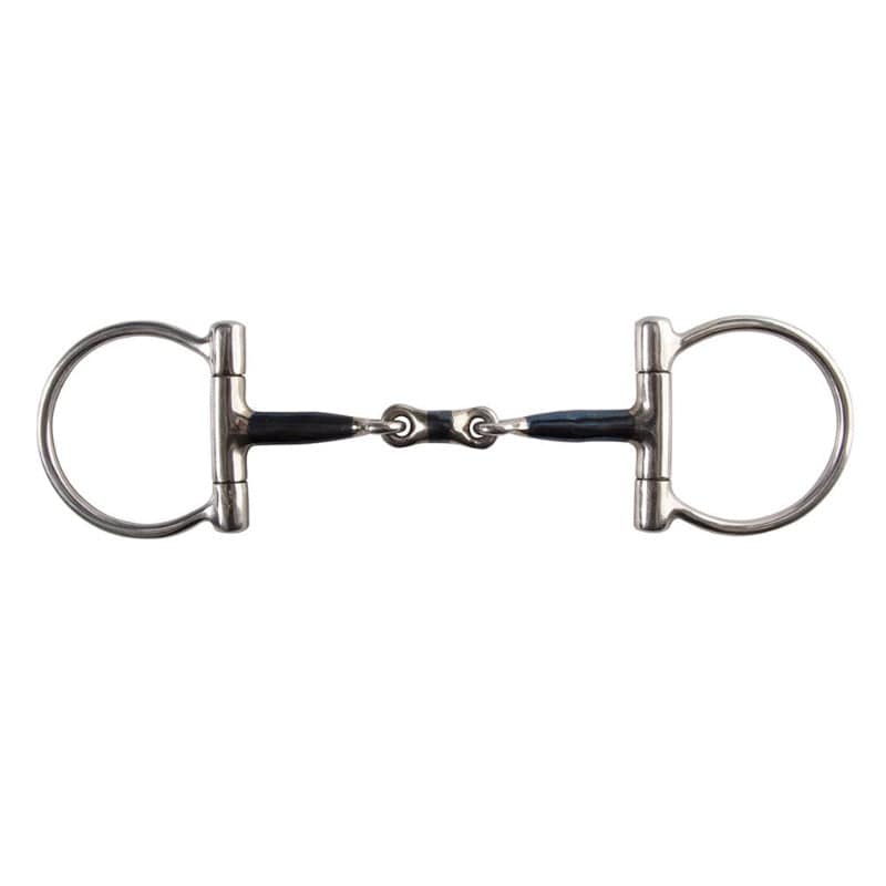 Saddlery Trading Company Bits Cob/12.5cm Blue Sweet Iron Elliptical Dee Bit (BIT3445)