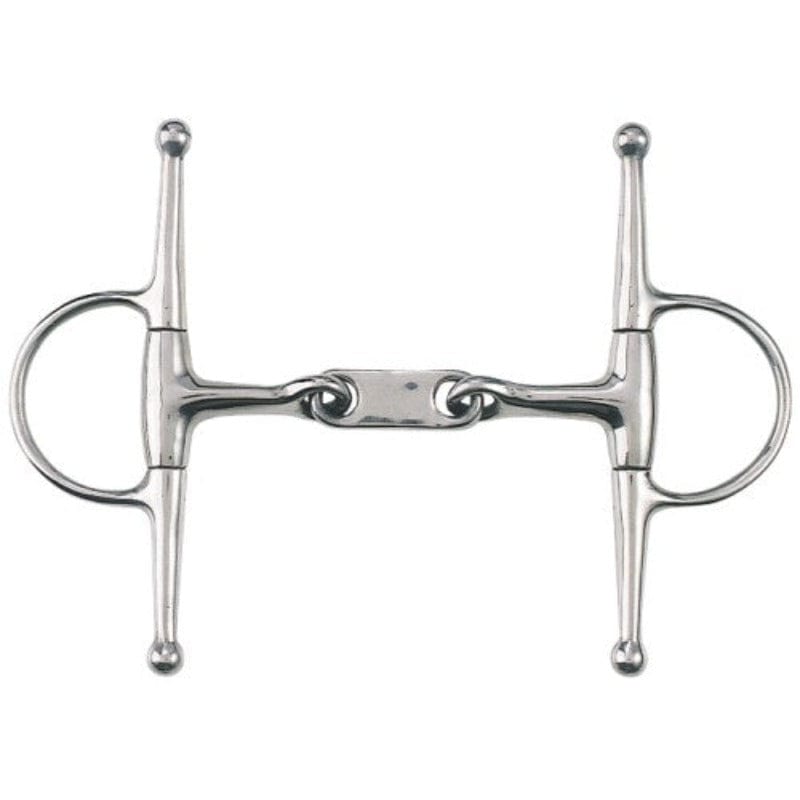 Saddlery Trading Company Bits Cob/12.5cm Dr Bristol Eggbutt with Full Cheek Bit (BIT2577)