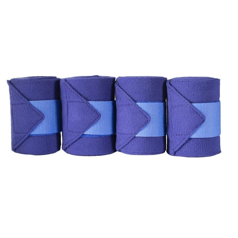 Saddlery Trading Company Horse Boots & Bandages Royal Blue Polo Bandages Set of Four (BDG1500)