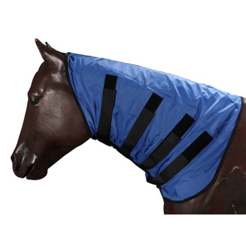Saddlery Trading Company Horse Rug Accessories Full / Blue Nylon Neck Sweat (STB1780)
