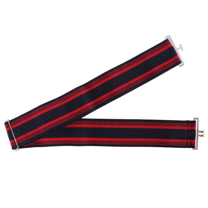 Saddlery Trading Company Horse Rug Accessories Navy/Red Elastic Rug Surcingle