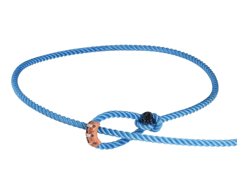 Saddlery Trading Company Rodeo Equipment 35ft / Blue Lariat Nylon 3/8in