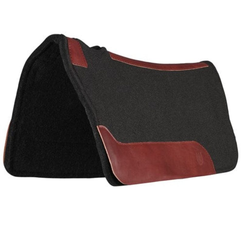 Saddlery Trading Company Saddle Pads Western Black Felt Wither Relief Saddle Pad (CLT7265)