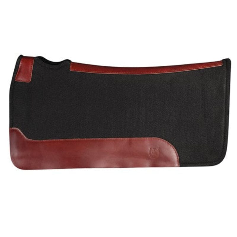 Saddlery Trading Company Saddle Pads Western Black Felt Wither Relief Saddle Pad (CLT7265)