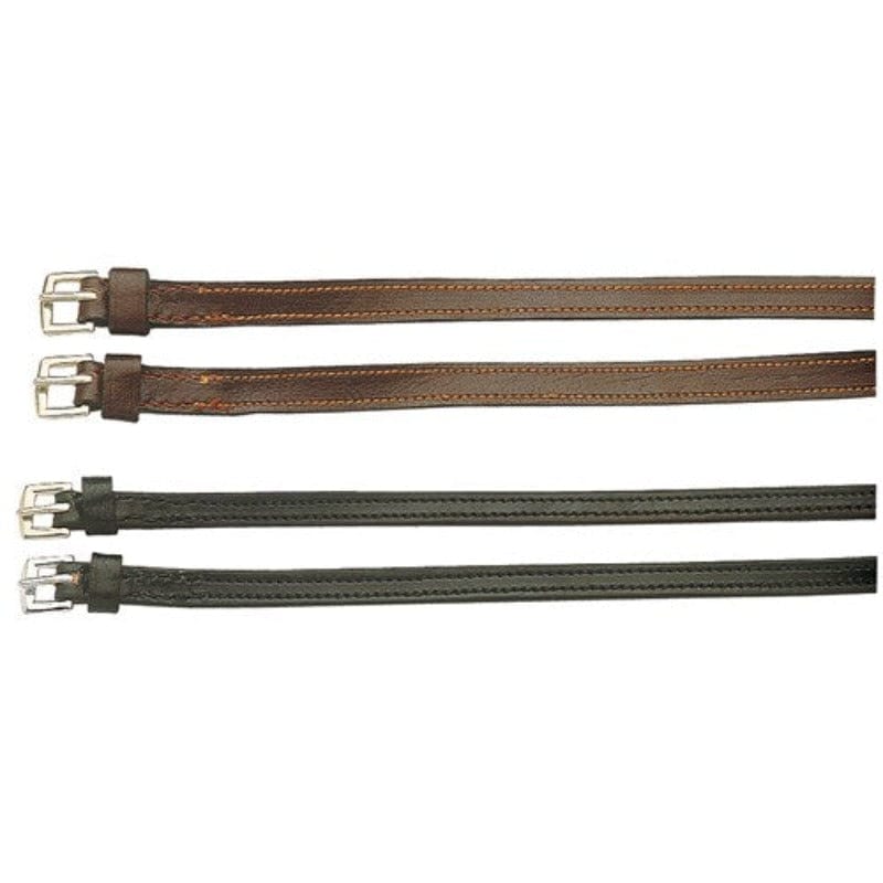 Saddlery Trading Company Spur Straps Black English Spur Straps