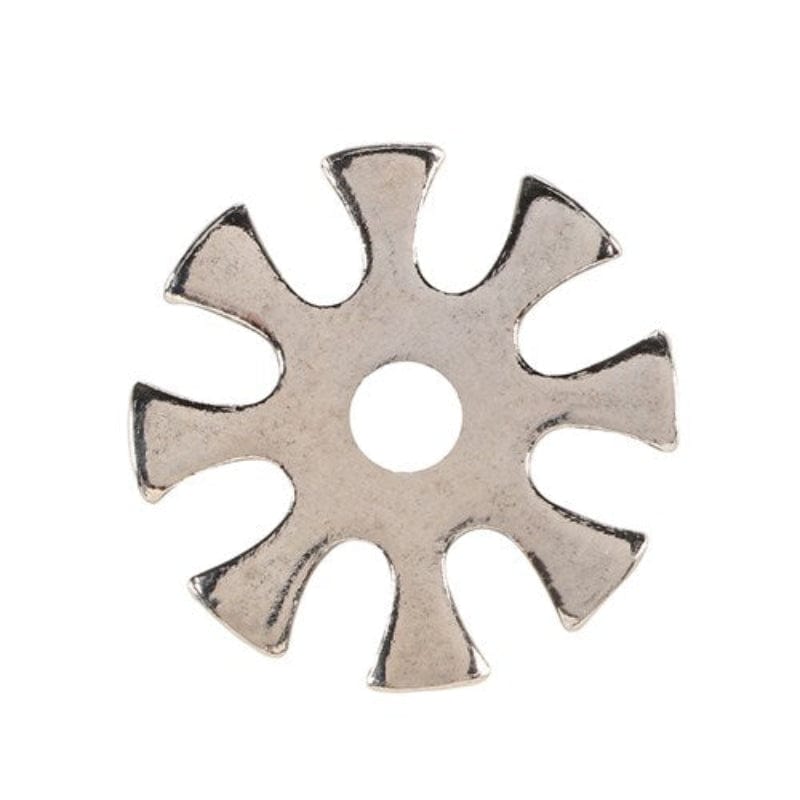 Saddlery Trading Company Spurs Nickle Plated Spur Rowels 1.1/8