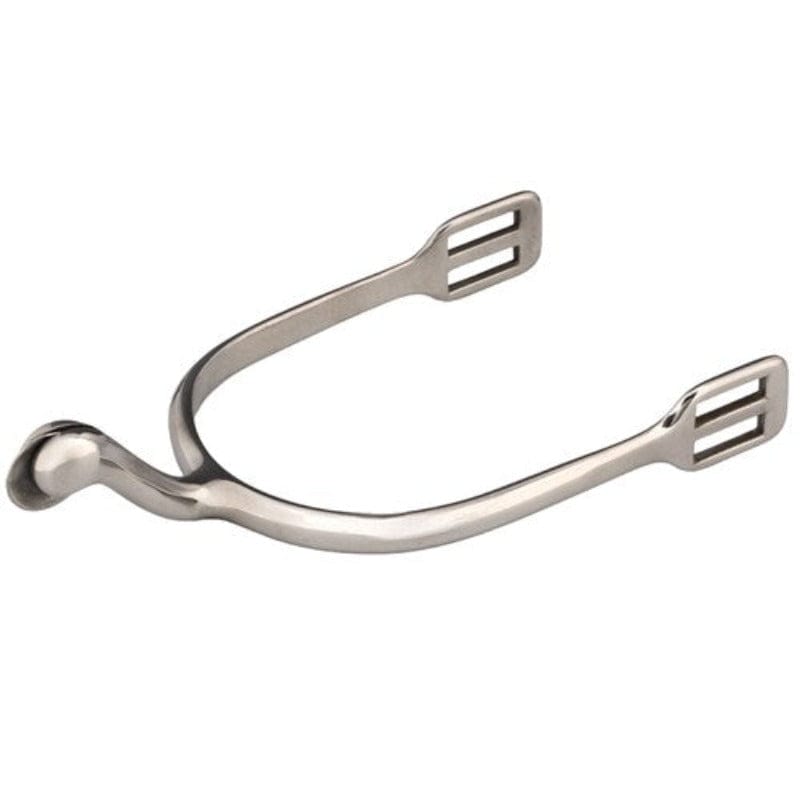Saddlery Trading Company Spurs ONE SIZE Swan Neck Dressage Spurs w/Disc Rowels