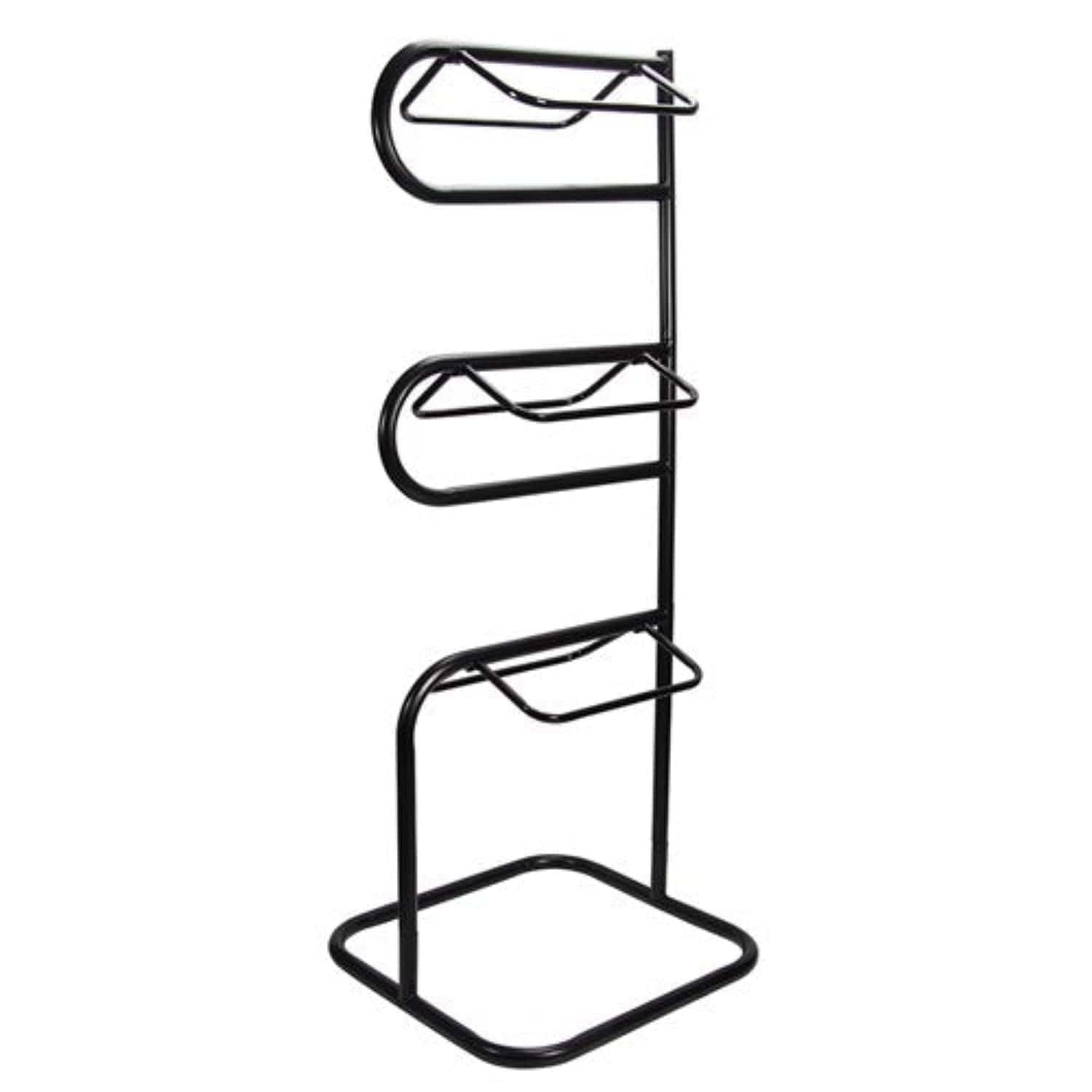 Saddlery Trading Company Stable - Tack Room Accessories Black Portable Saddle Stand 3 Tier LOCAL PICKUP ONLY