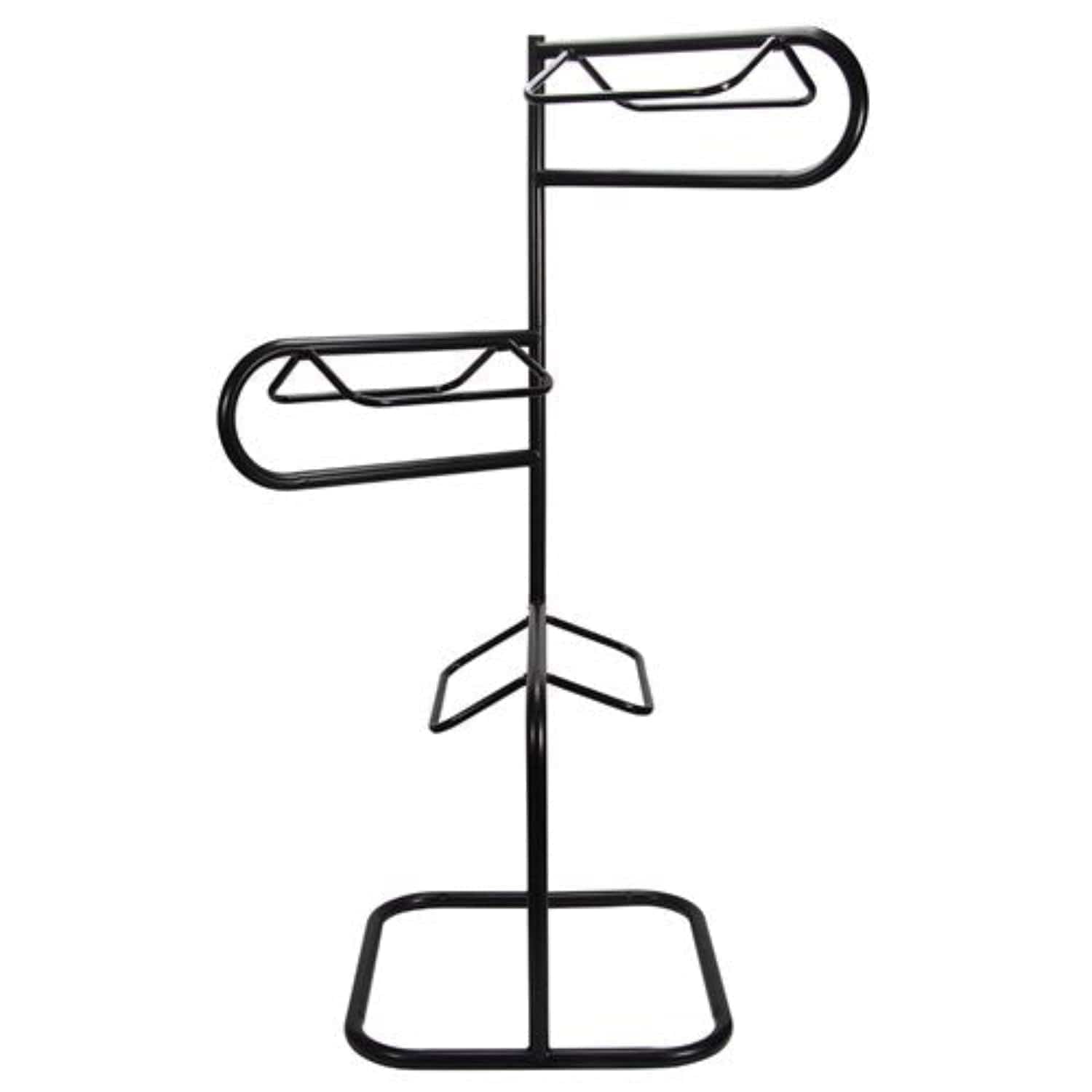 Saddlery Trading Company Stable - Tack Room Accessories Black Portable Saddle Stand 3 Tier LOCAL PICKUP ONLY