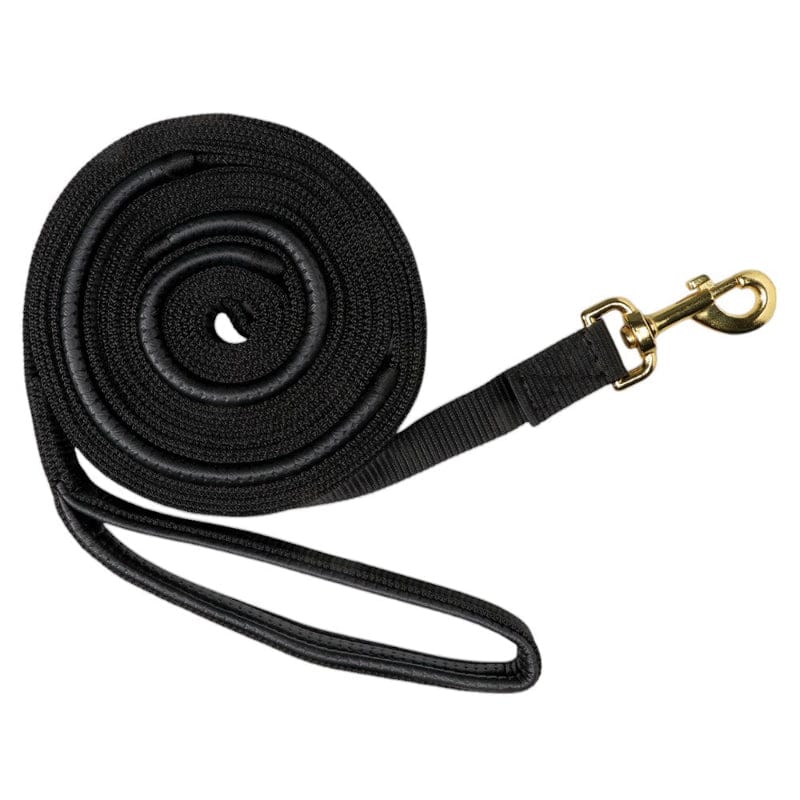 Saddlery Trading Company Training Equipment Black Extra Grip Lunge Rein (LNG4750)