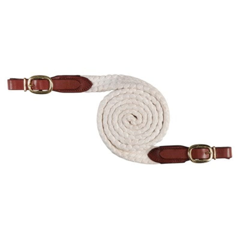 Saddlery Trading Reins White Polocrosse Reins Cotton White (PLC3300)