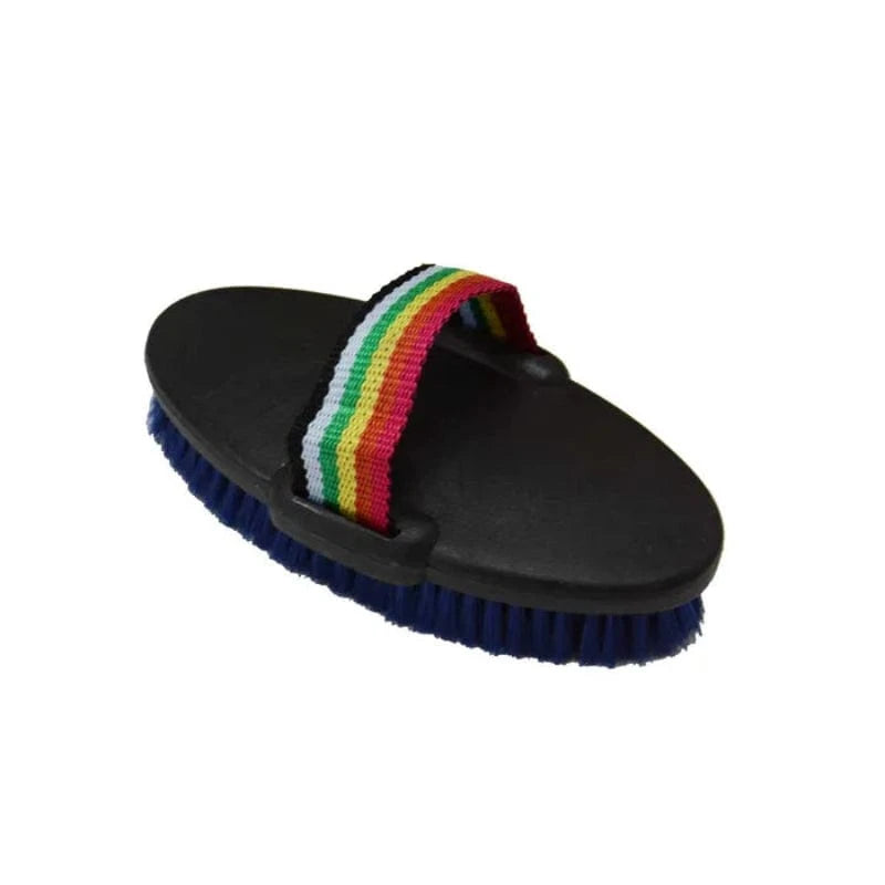 Saddleworld Grooming Eurohunter Medium Plastic Body Brush
