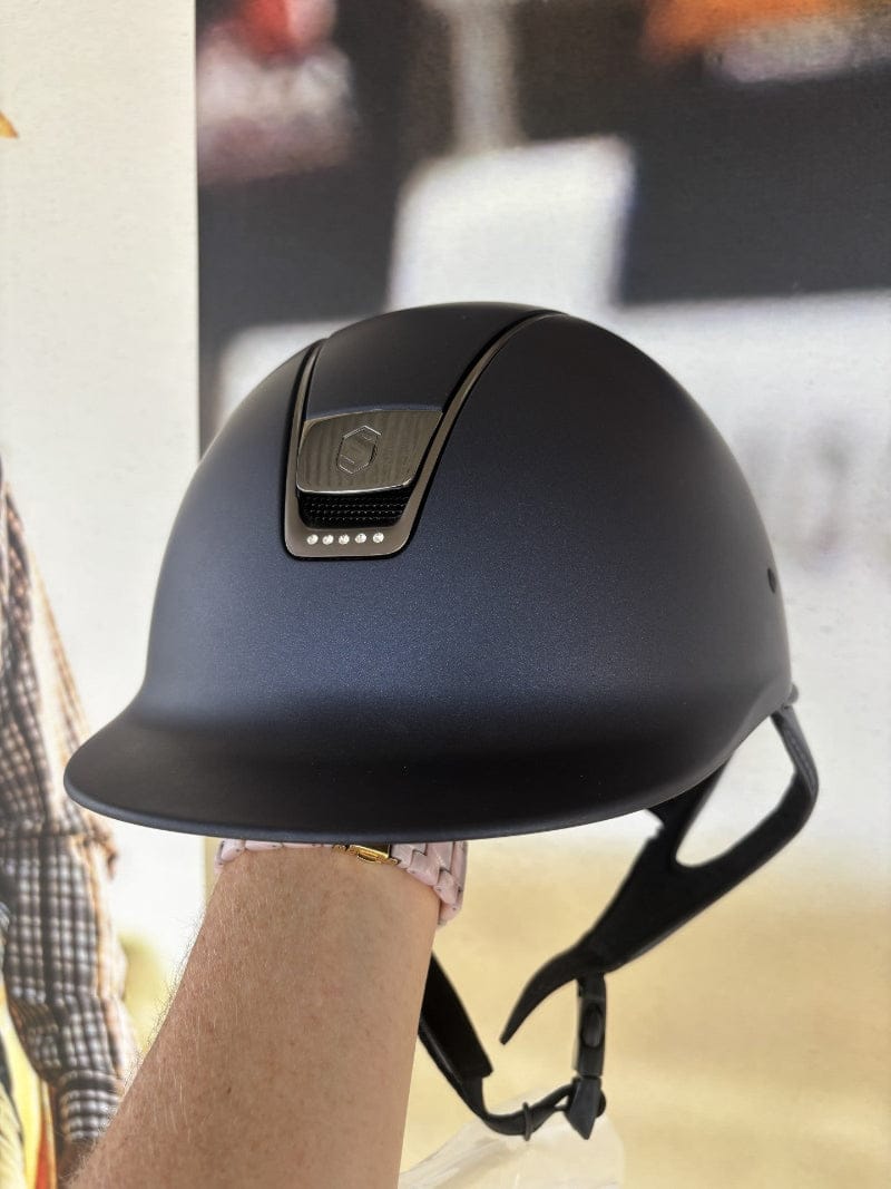 Samshield Helmets L / Blue Samshield Helmet Shadowmatt 5 Swarovski Crystals