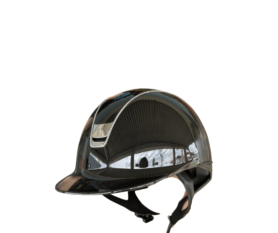 Samshield Helmets M / Black Samshield Helmet 2.0 Shadowgloss Shell with 300 Crystals