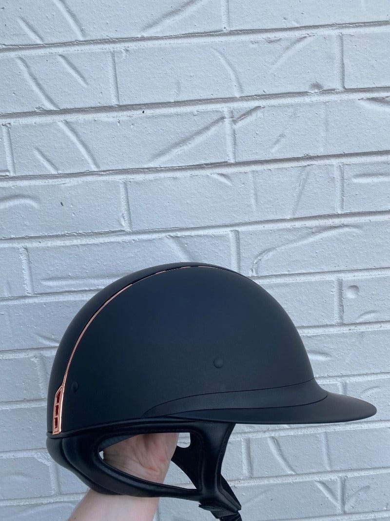 Samshield Helmets M / Black Samshield Miss Shield Shadowmatt Custom Gold Chrome (SSMISSSHIELDMATT)