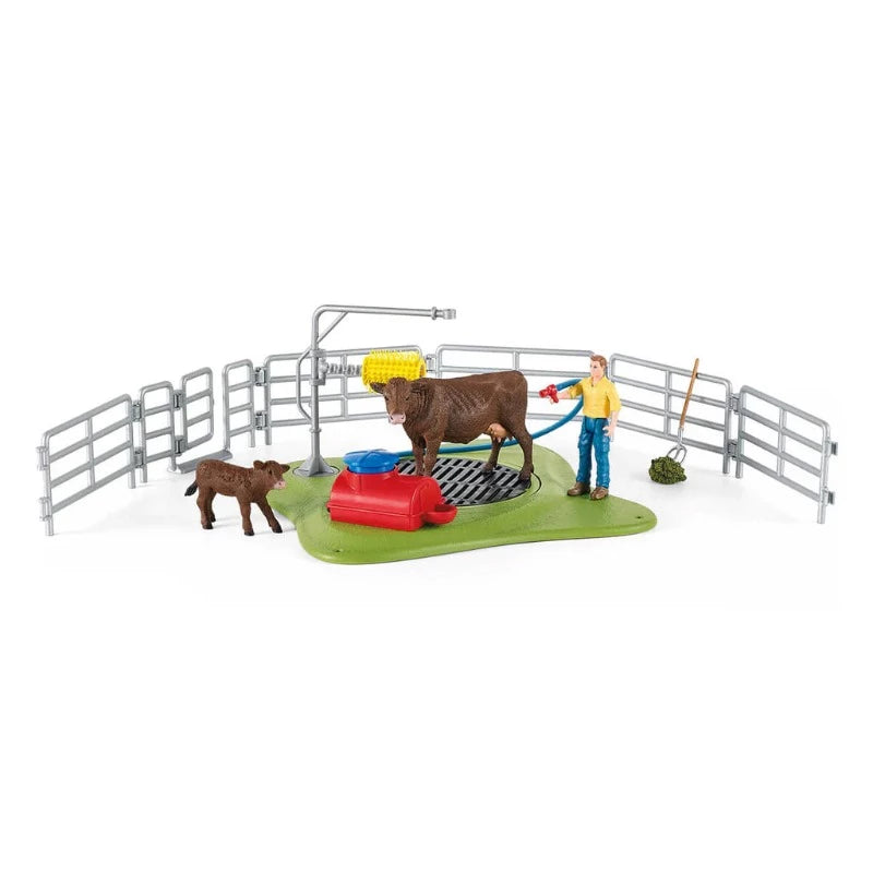 Schleich Toys Schleich Toys Happy Cow Wash (SC42529)