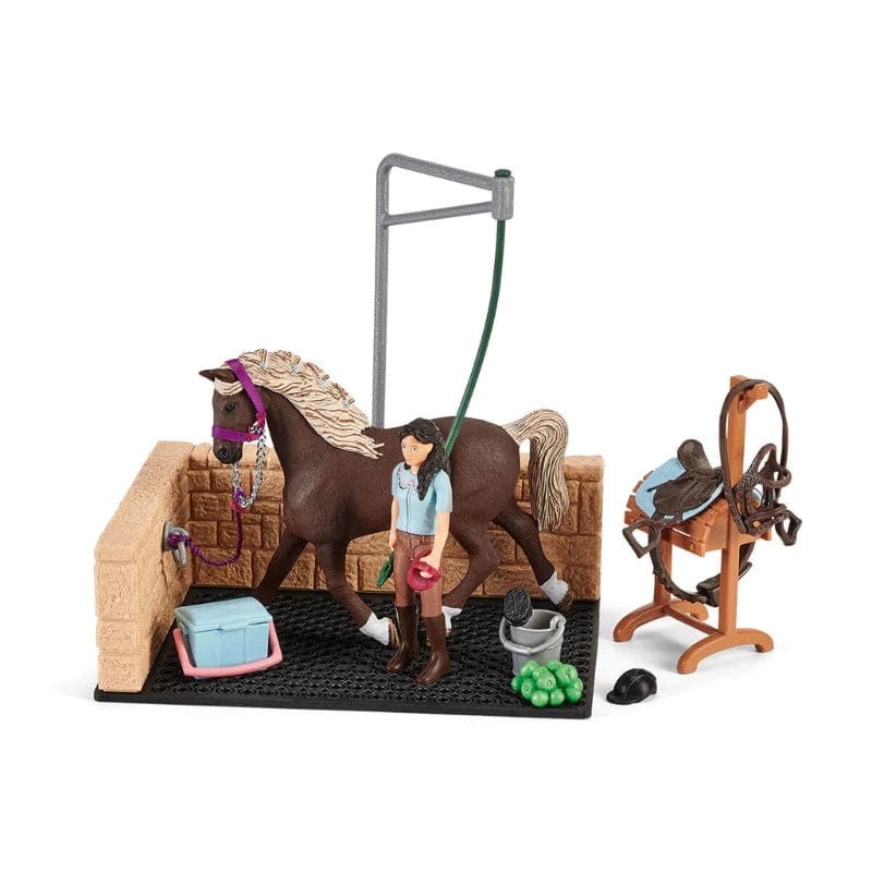 Schleich Toys Schleich Toys Washing Area with Emily & Lu (SC42438)