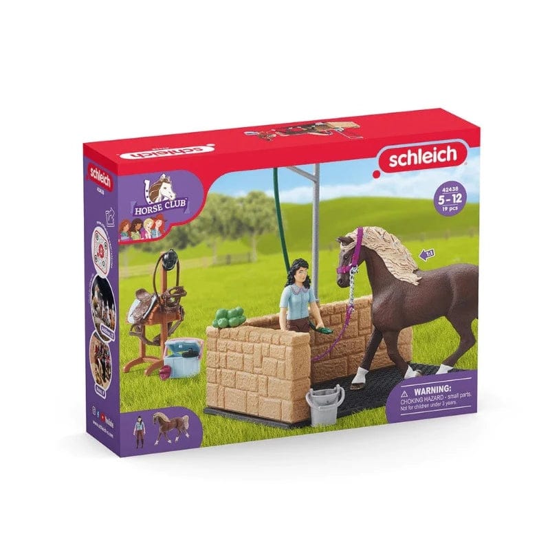 Schleich Toys Schleich Toys Washing Area with Emily & Lu (SC42438)