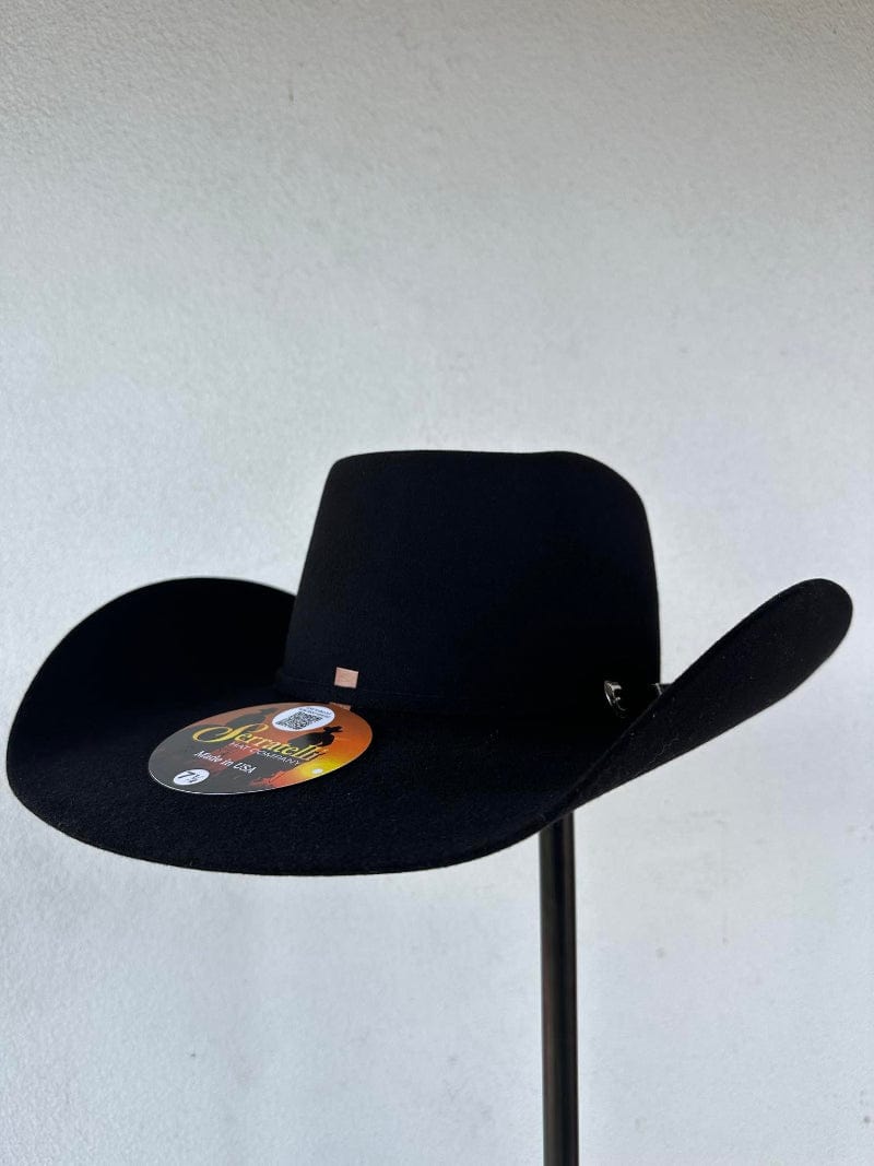 Serratelli Hats Black / 54cm Serratelli Hats 4X Black