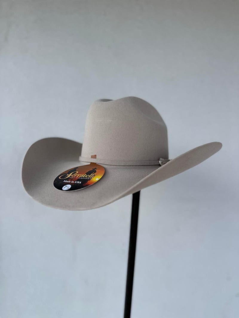 Serratelli Hats Buckskin / 55cm Serratelli Hats 6X Cattleman Buckskin