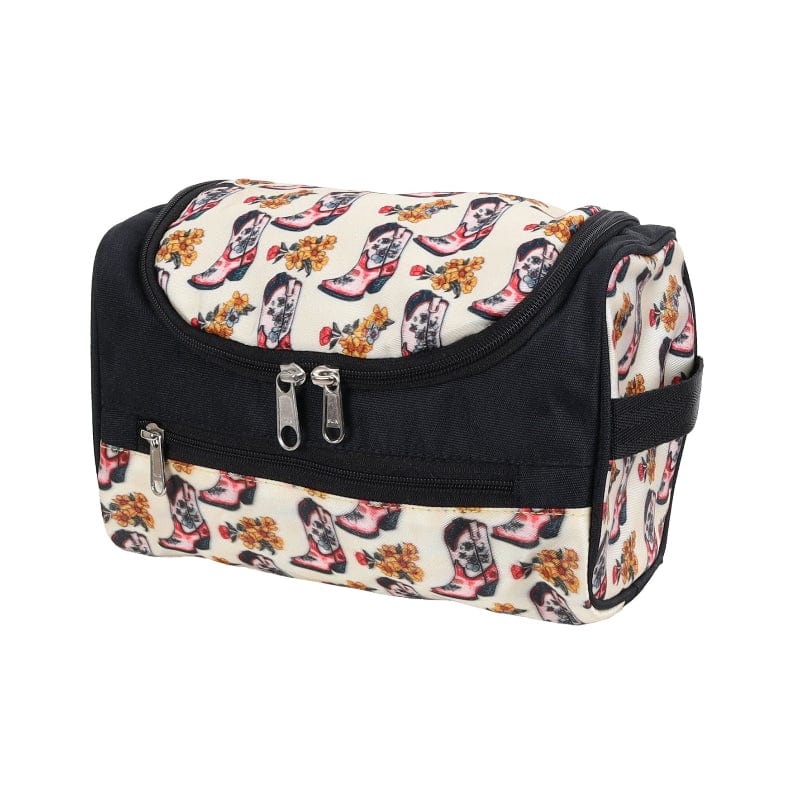 Showman Gifts - Homewares Showman Toiletry Bag Boots in Bloom Hanging
