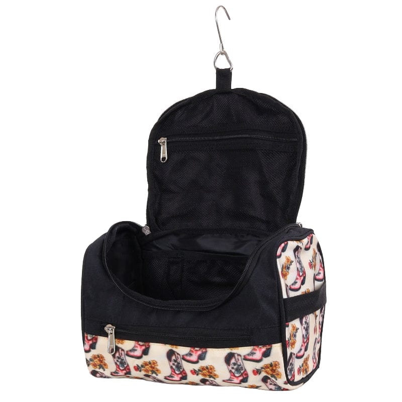Showman Gifts - Homewares Showman Toiletry Bag Boots in Bloom Hanging