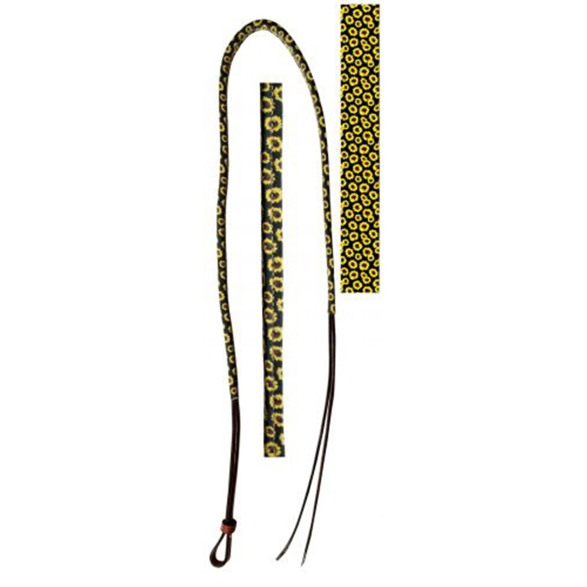 Showman Rodeo Equipment Sunflower / 4ft Showman Over & Under Leather Print