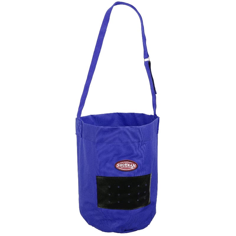 Showman Stable - Tack Room Accessories Blue Showman Feed bags Nylon