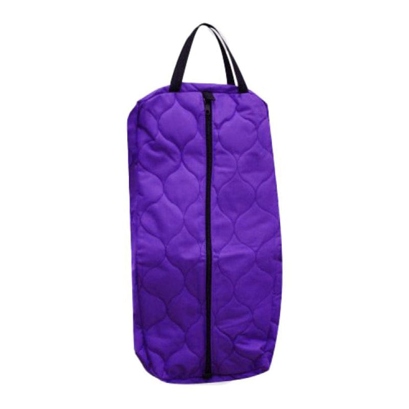 Showman Stable & Tack Room Accessories Purple Showman Bridle Bag Quilted