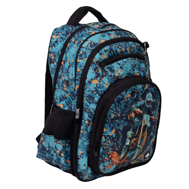 Spencil Back to School Spencil Backpack Moto Camo Trax