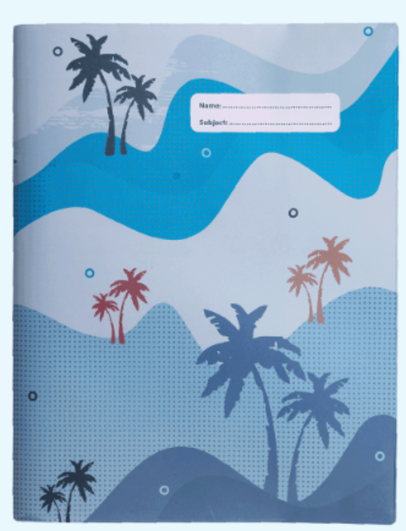Spencil Back to School Spencil Scrapbook Covers Cool Dunes