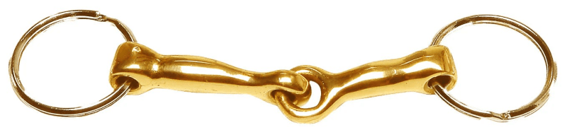 STC Gifts & Homewares Gold Snaffle Key Ring
