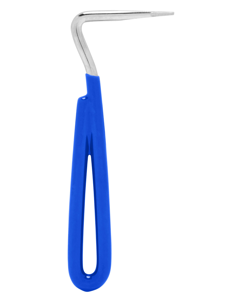 STC Grooming Blue Vinyl Hoof Pick